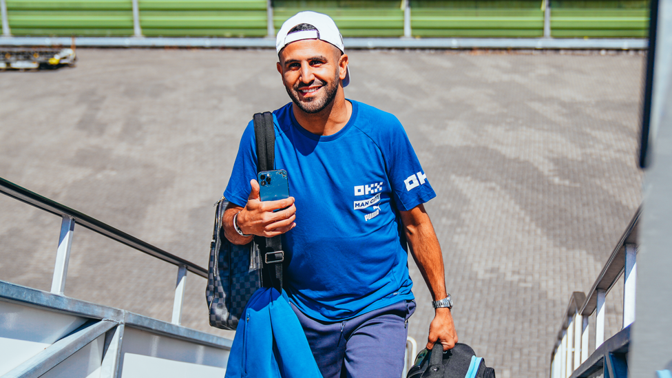 Fresh from signing a new deal, it's Riyad Mahrez