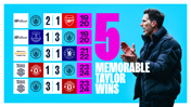Five memorable Taylor wins 
