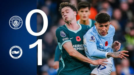 City 0-1 Brighton: 2-minute highlights