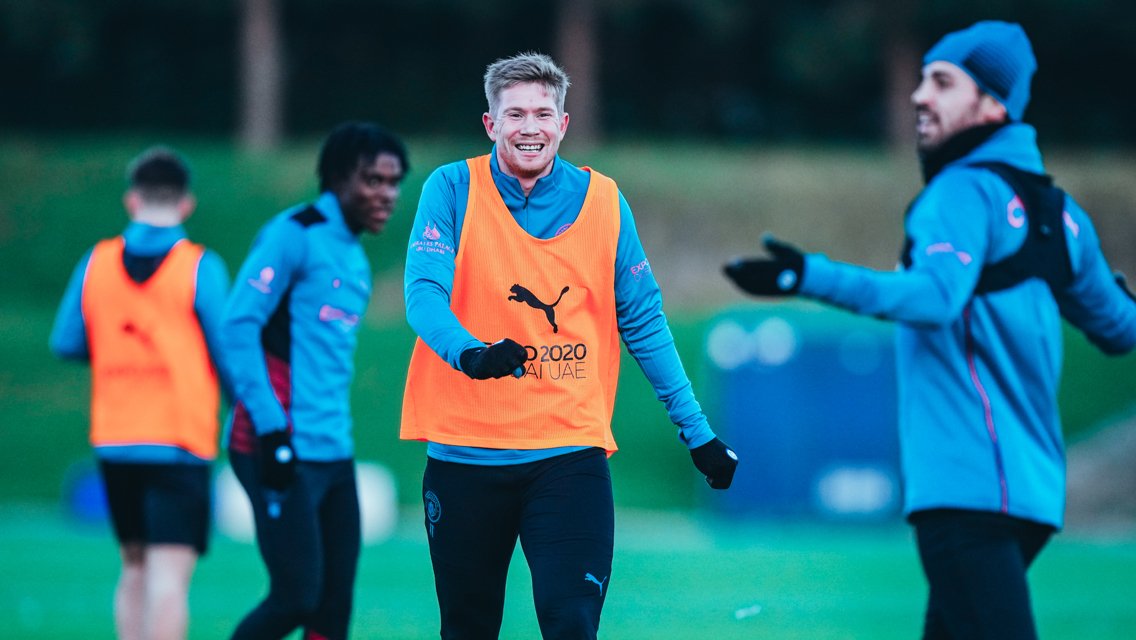 Training: New threads as focus turns to FA Cup