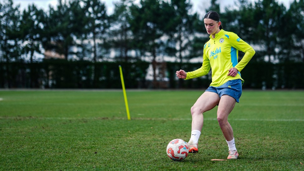 STEPPING OUT : Lily Murphy takes a touch
