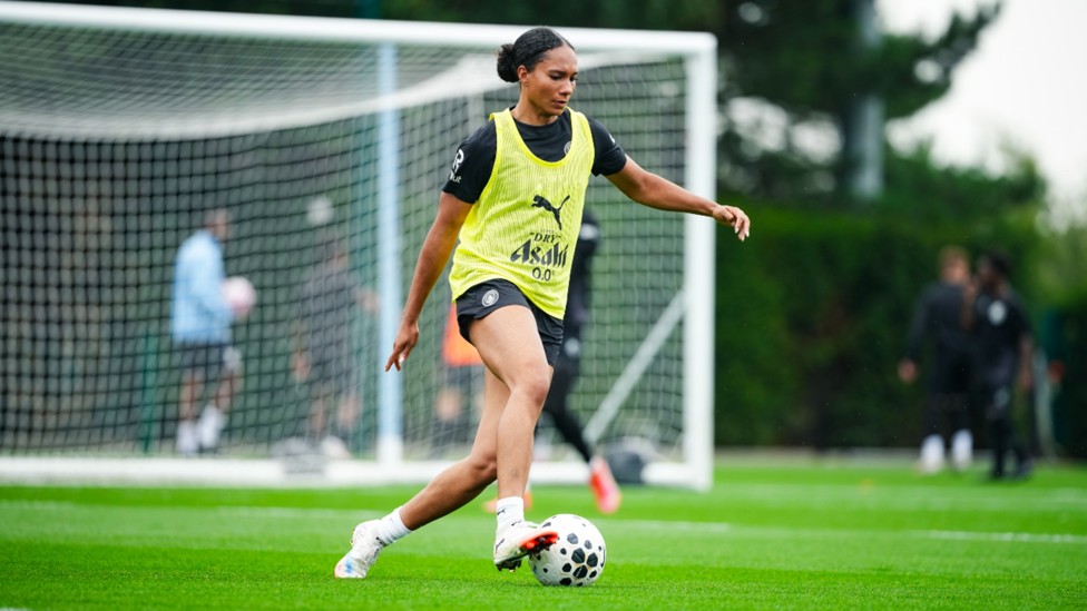 COMPLETE CONTROL: Jade Rose is a study in concentration. 