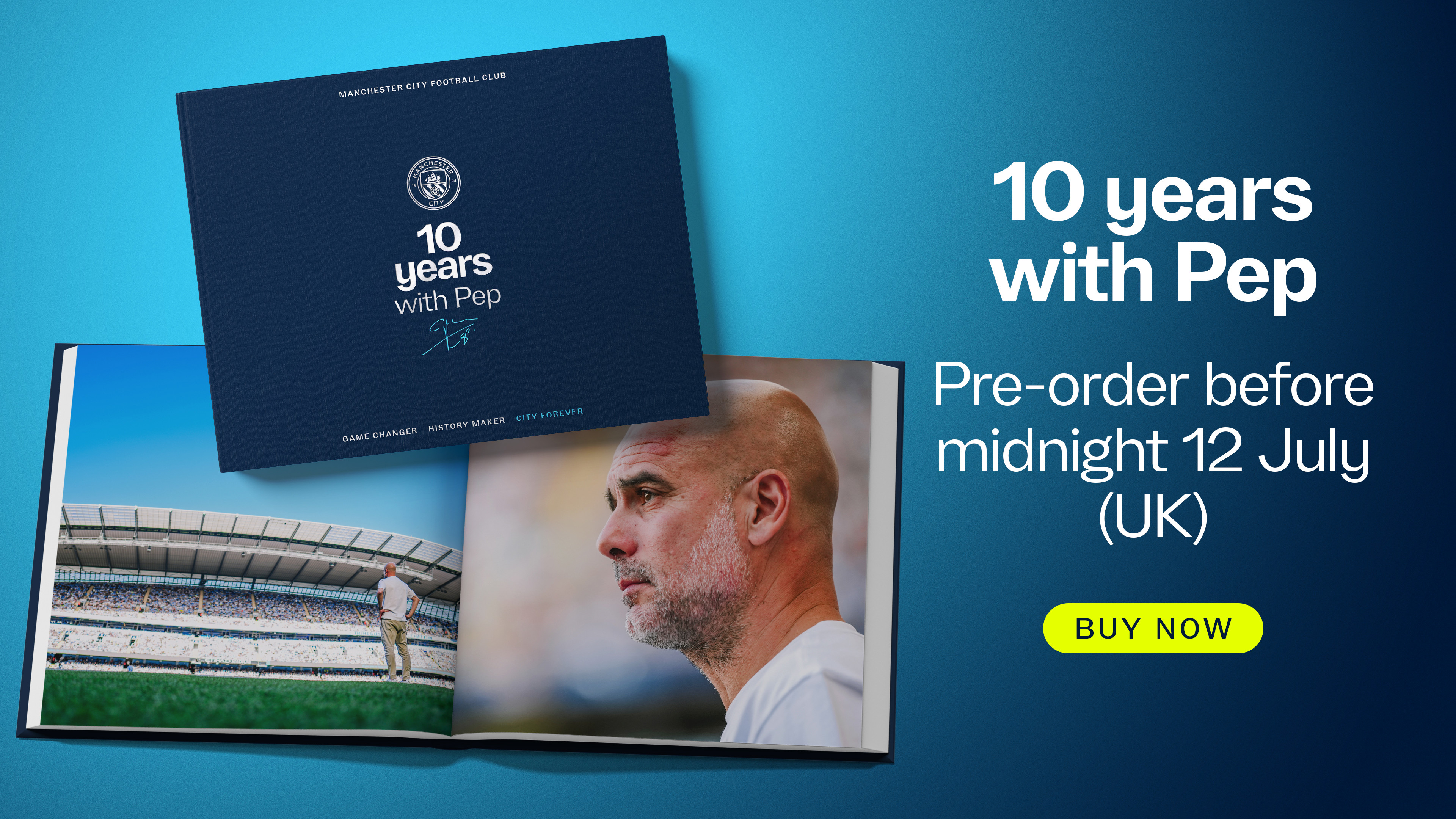 10 years with Pep: Last chance to pre-order exclusive book