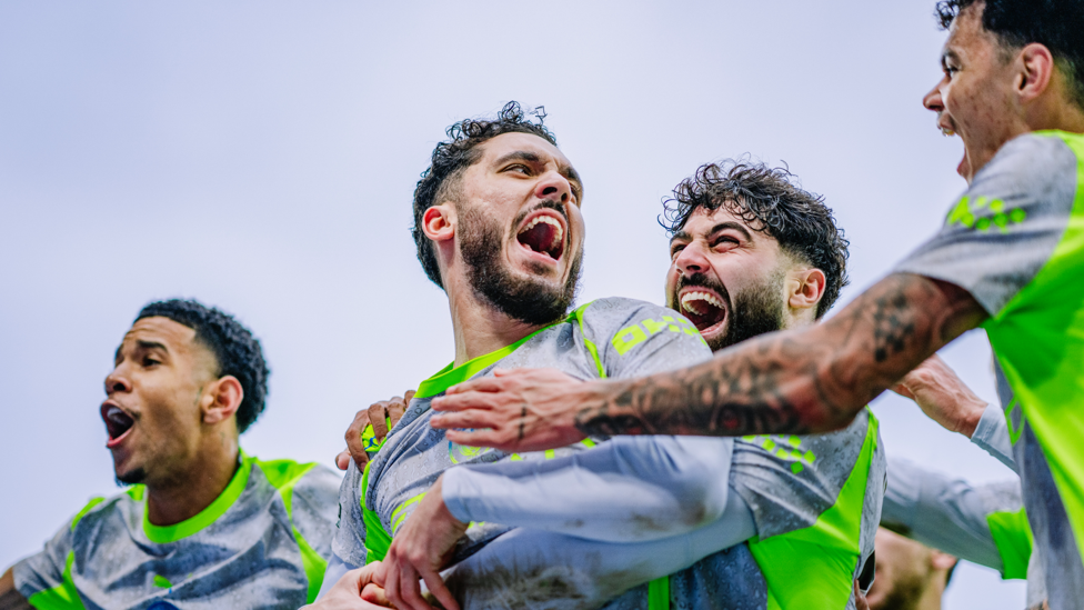 JOY : All of us when that went in!