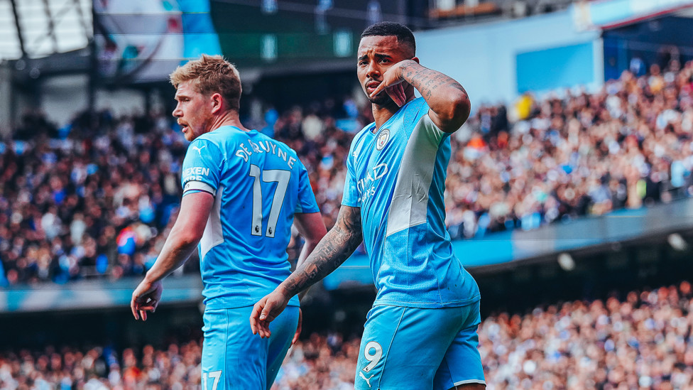 PRAYERS ANSWERED : Jesus does his trademark celebration.