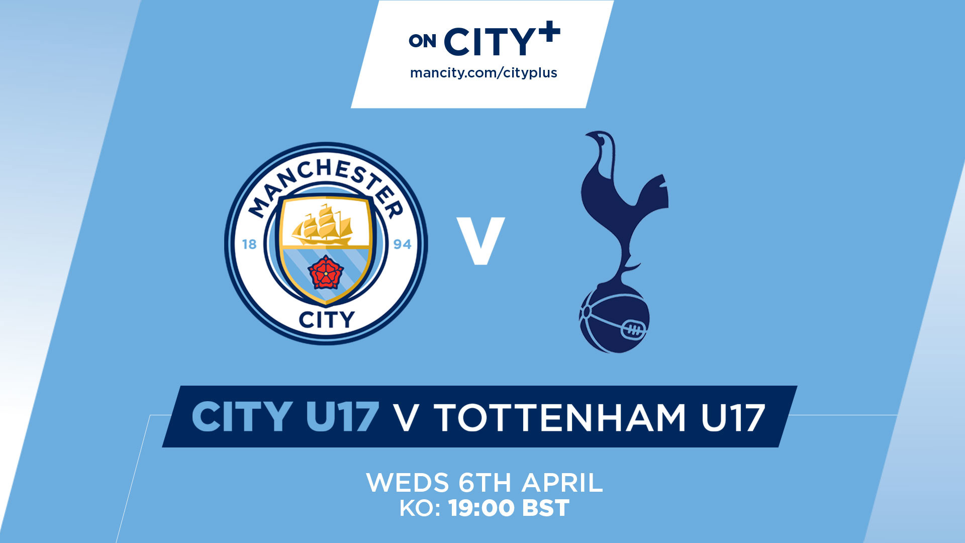 Watch City v Spurs in the Premier League Under-17 Cup final live on CITY+