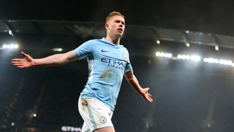 FLAWLESS: Kevin De Bruyne will be key to City's plans against Chelsea