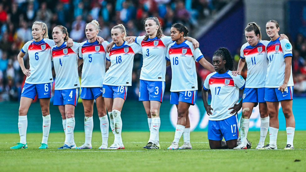 PENALTIES : A shootout was needed to separate England and Spain in the final