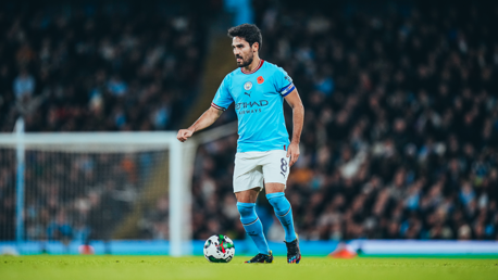 SILKY ILKAY: Running the midfield.