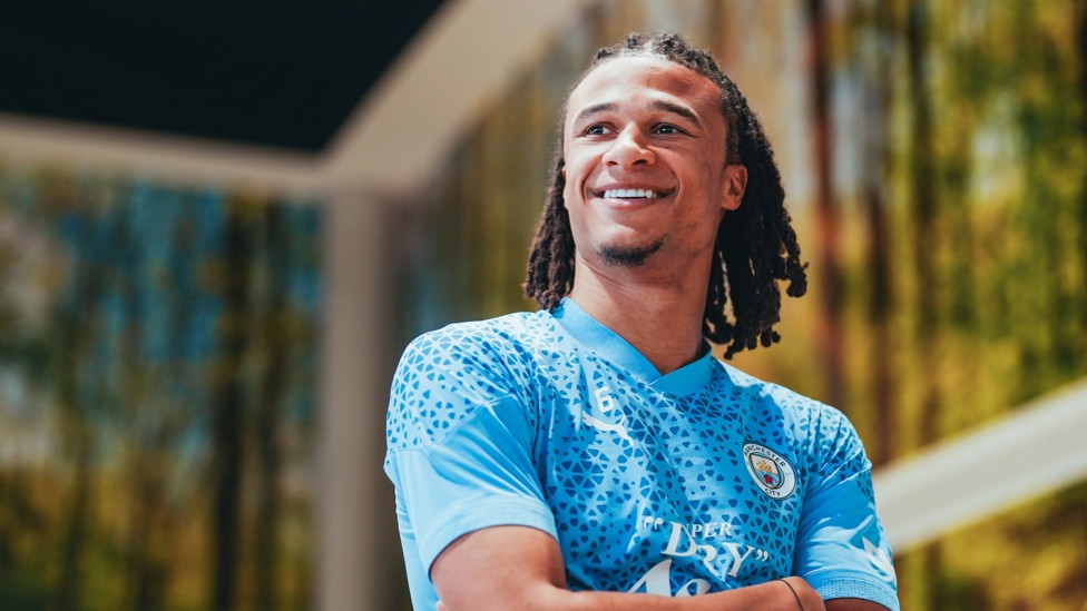 SMILING DUTCHMAN  : Nathan Ake feeling positive in the gym.