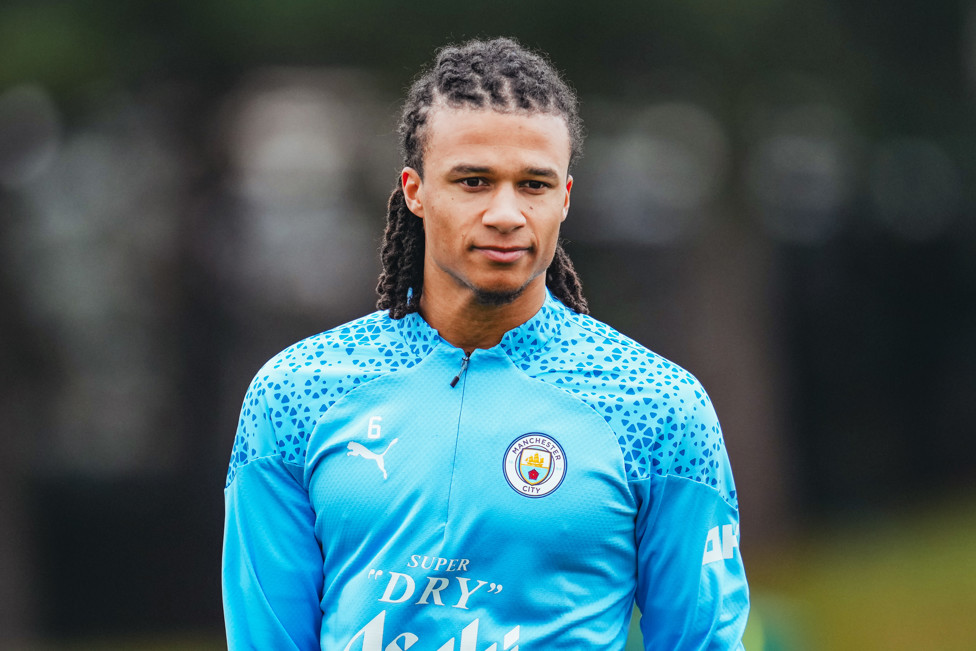 Nathan Ake, focused as always