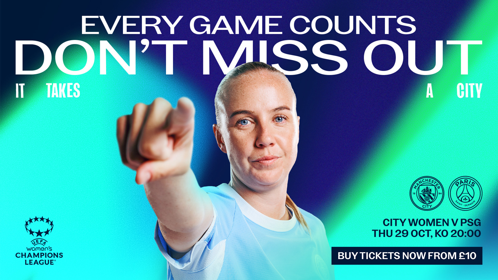 City v PSG: Be there early to enjoy plenty of Champions League festivities!  