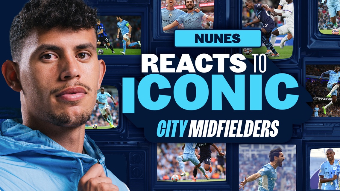 Nunes reacts to iconic City midfielders 