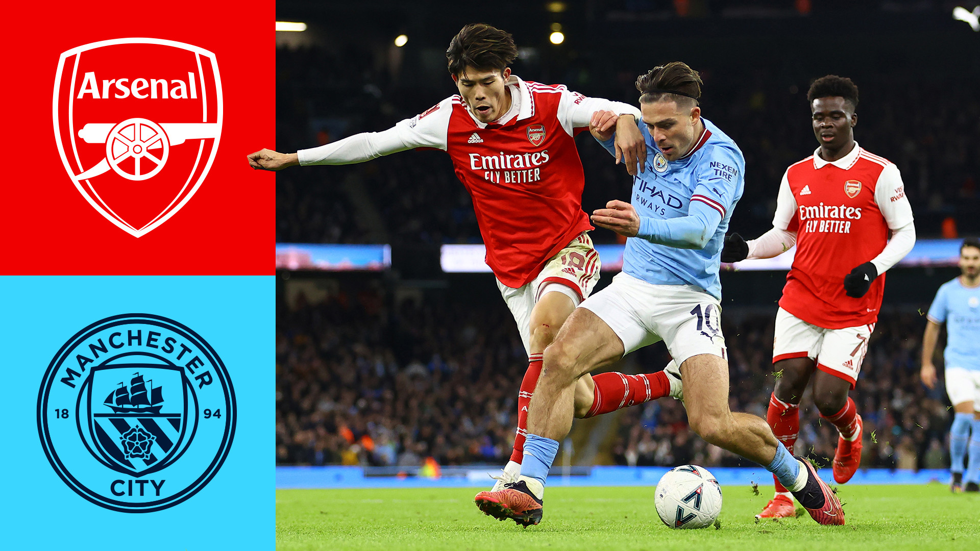 Arsenal v City It's all to play for!