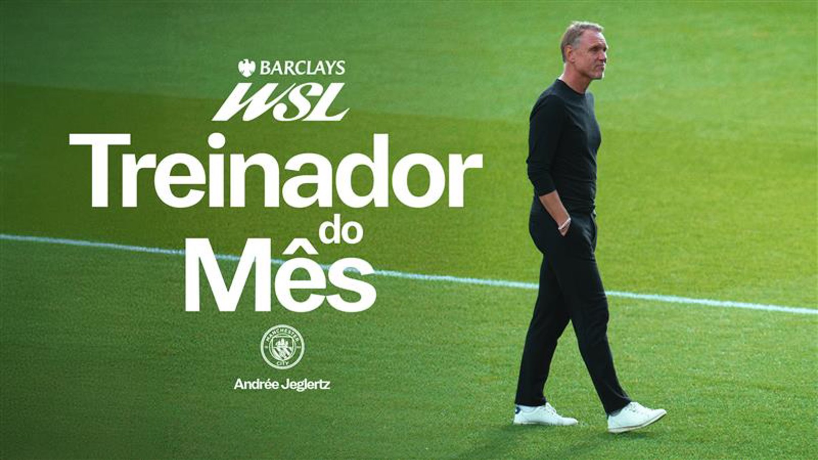 Jeglertz eleito treinador do mês da WSL novamente