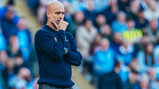 THE BOSS: On the touchline.
