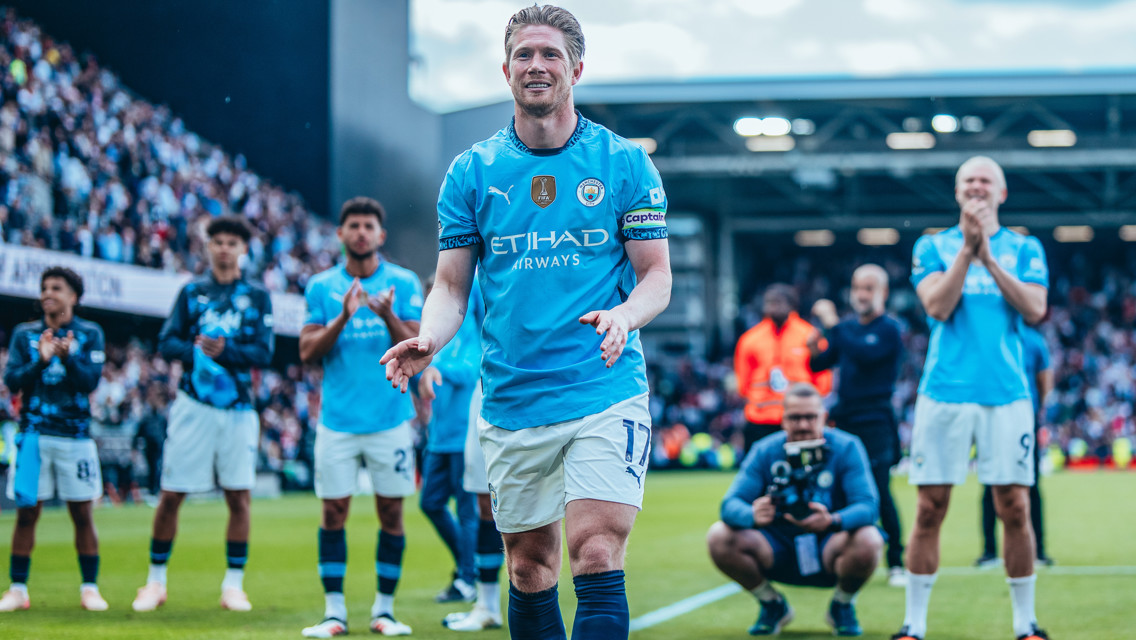 Haaland: We all thank KDB for everything he's done for City