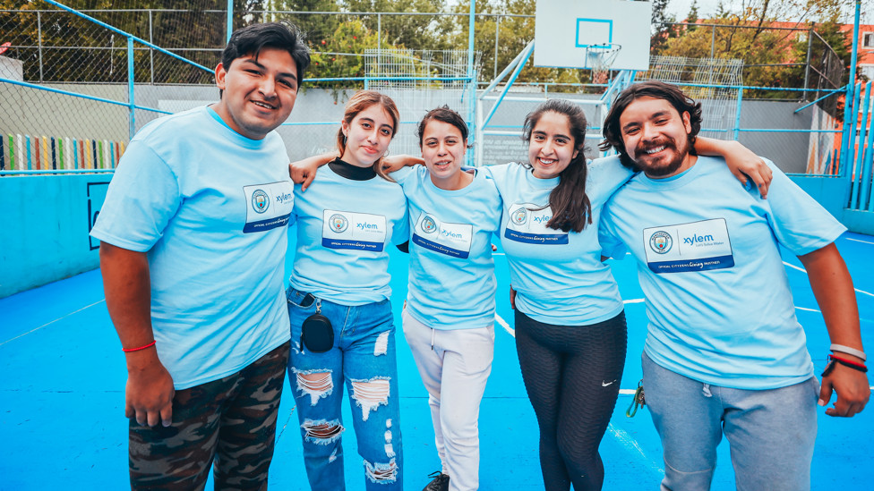 Leading by Example : Young Leaders from the project played an instrumental role on the day 