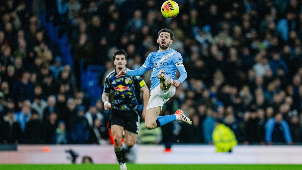 SILKY SILVA : In action with the score at 2-2.