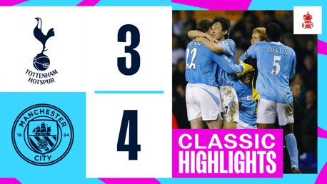 Classic highlights: Spurs 3-4 City 2004