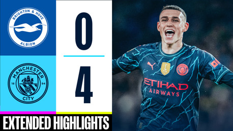 Brighton 0 x 4 Man City: os melhores momentos, versão estendida