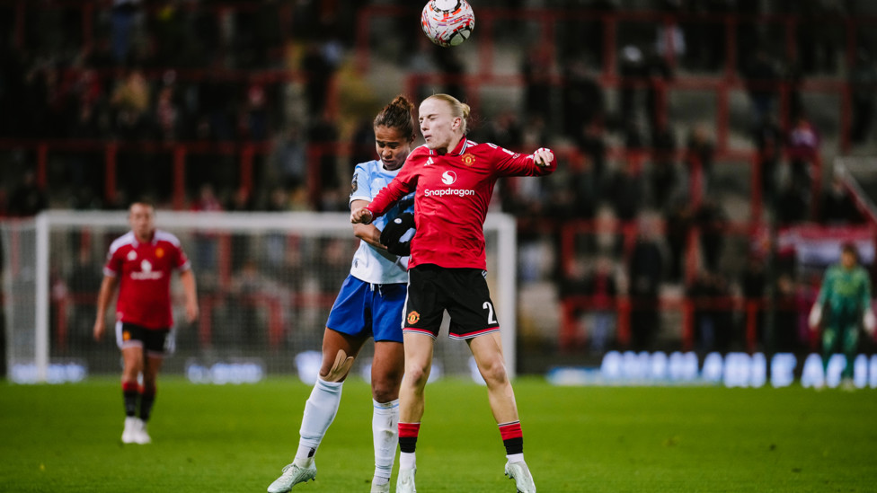 Up in the air : Battling each other and the conditions in Leigh