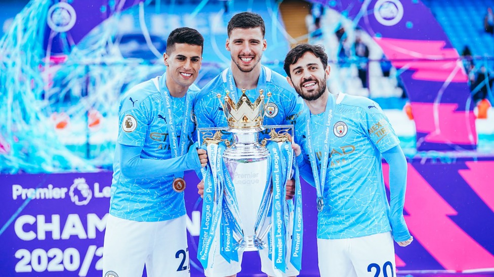 May 2021 : Winning his first Premier League title in a season in which he was also named in the PFA Team of the Year.
