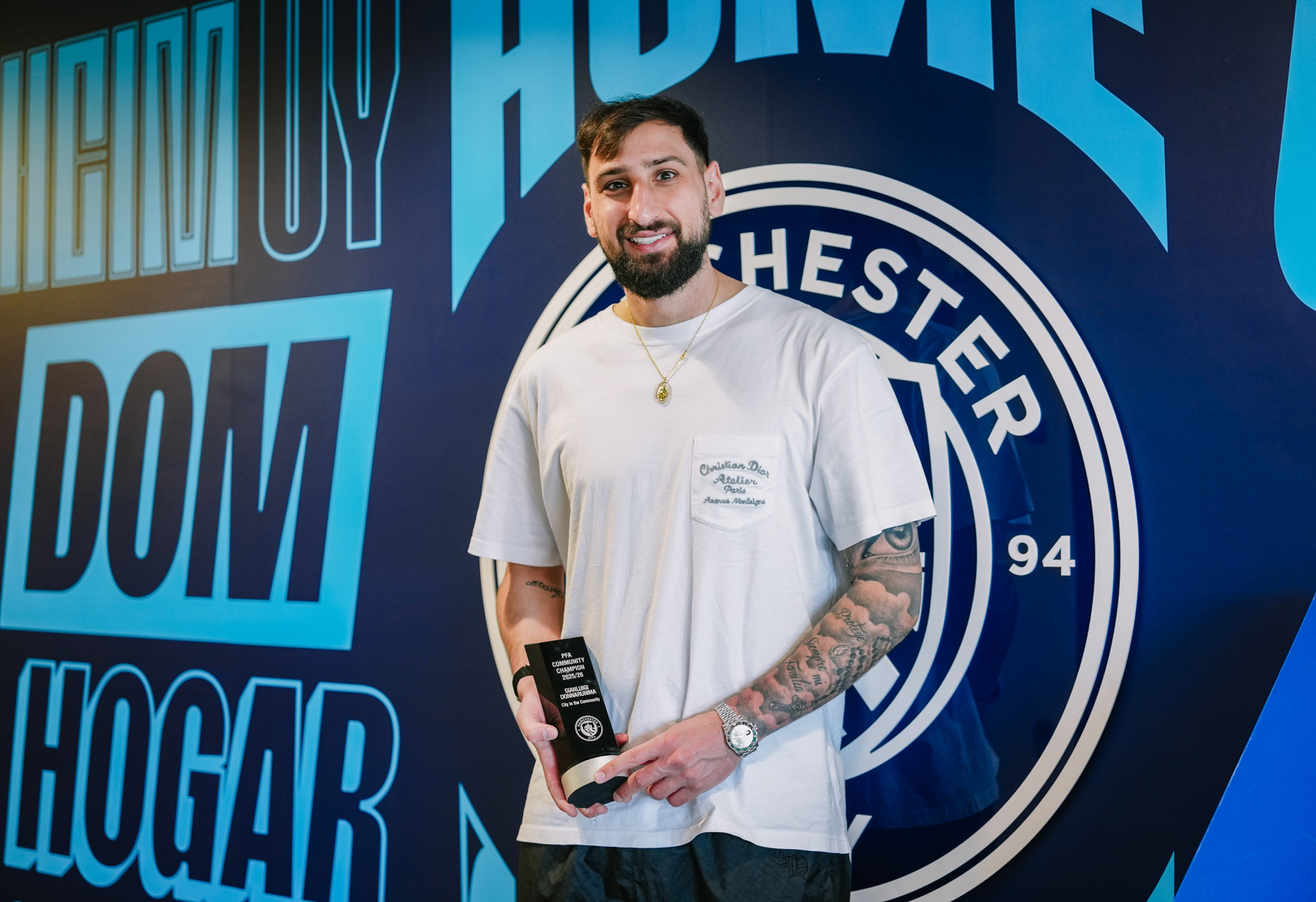 Donnarumma and Greenwood pick up community awards