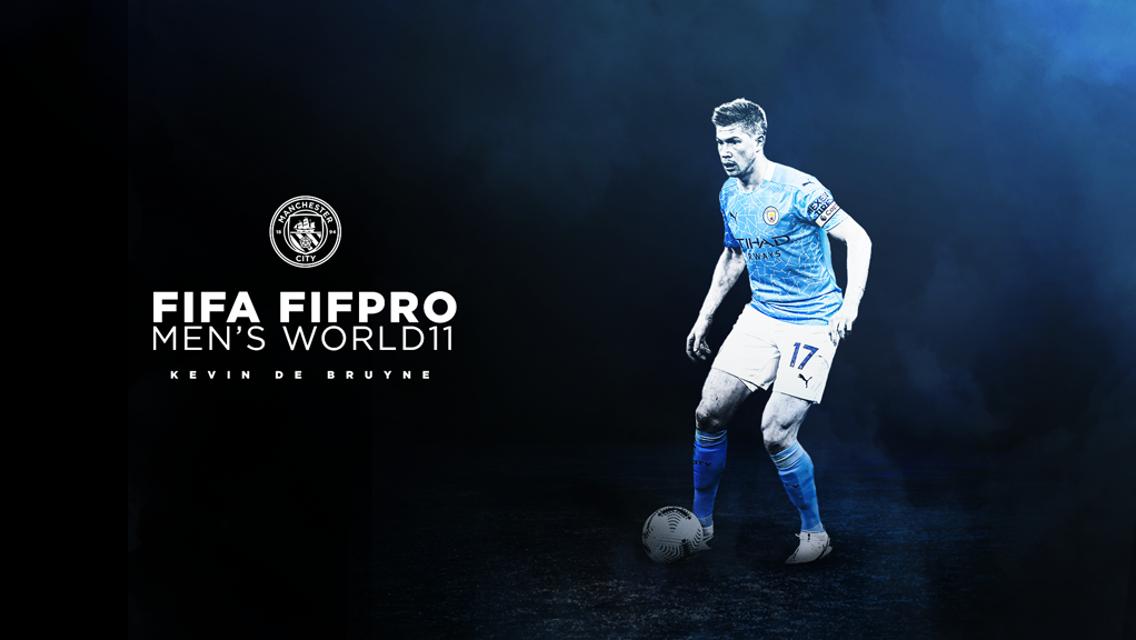 De Bruyne dans le XI mondial de FIFPRO