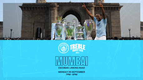 Treble Trophy Tour heads to Mumbai 