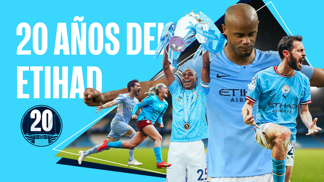 ¡El Etihad Stadium cumple 20 años!