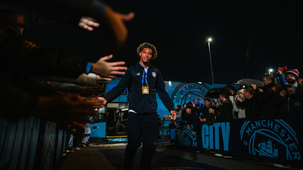 SAMBA STARTS : Floyd all set for his first Champions League start.