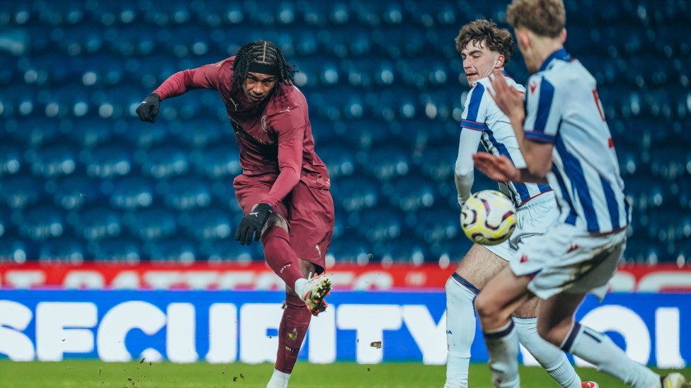 HIGH FIVES: Reigan Heskey gets in on the scoring act to make it 5-0.