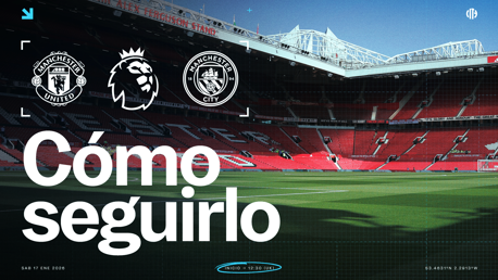 United v City: horarios y TV