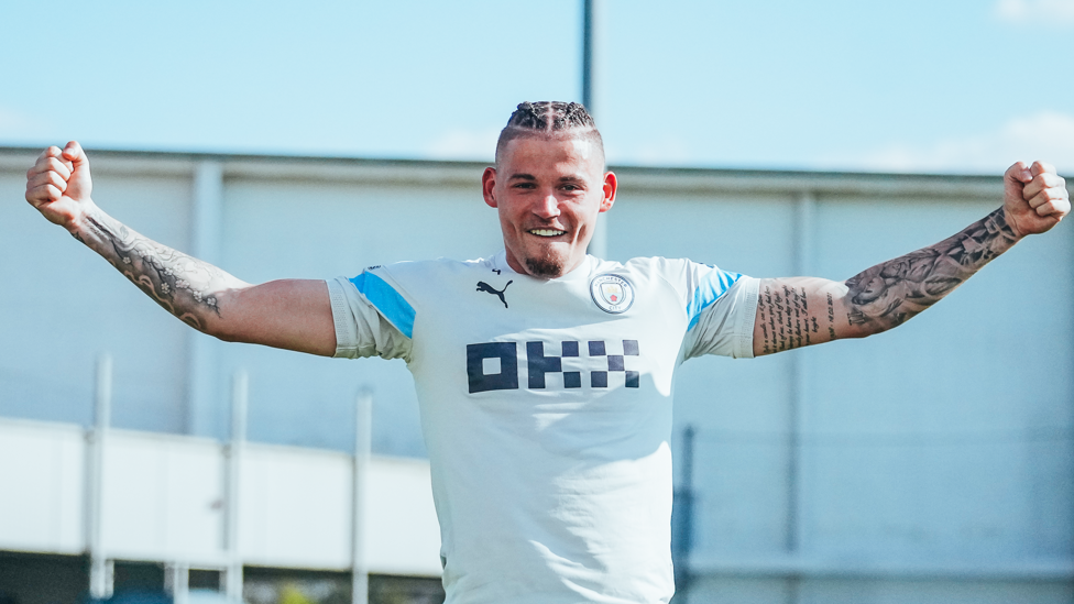 A very happy Kalvin (no wonder!)