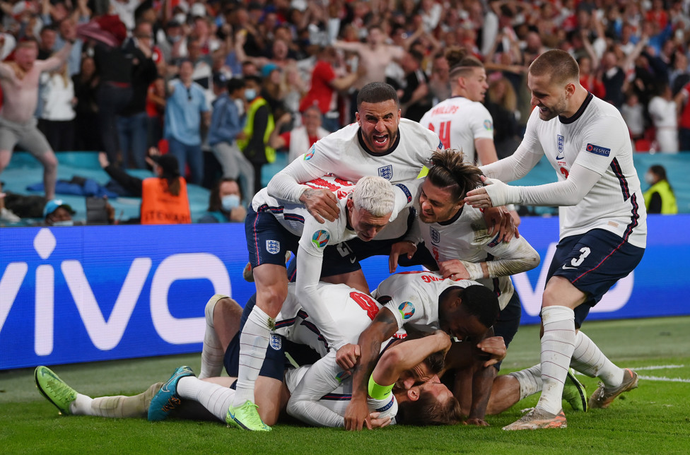 WEMBLEY WONDERS : History is made as England reach the European Championship Final for the first time, following an extra-time triumph over Denmark