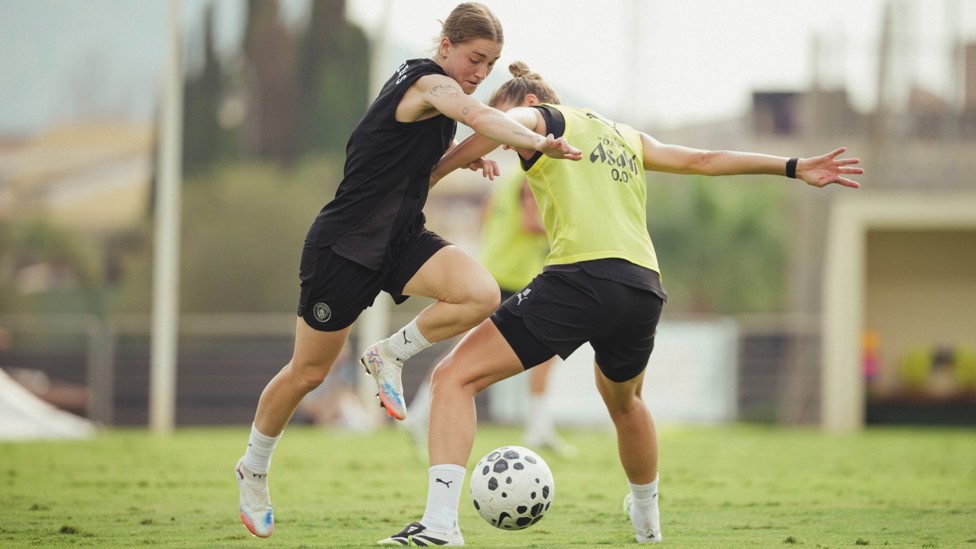 SHOWCASING SKILLS: Jess Park working hard