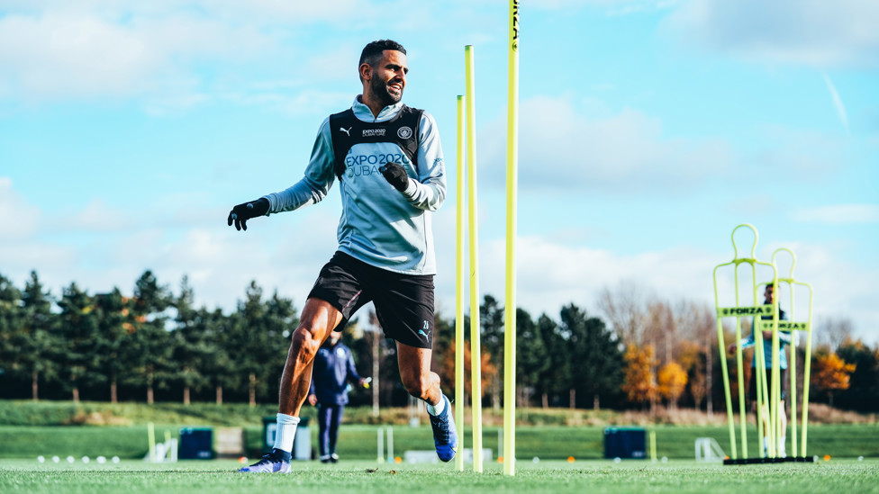 Riyad, enjoying the blue skies at the CFA