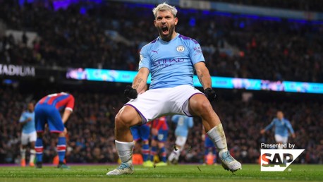 Sergio Aguero: Os números no City