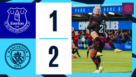 Everton 1-2 City: Barclays Women's Super League highlights 