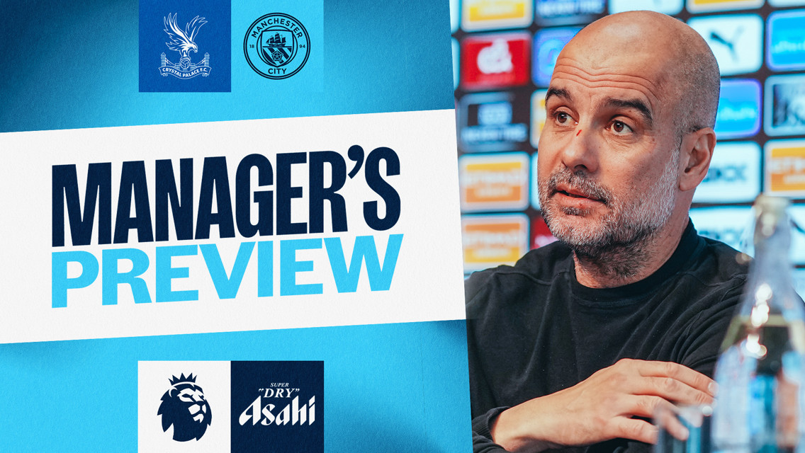 Guardiola expecting 'difficult' Palace test