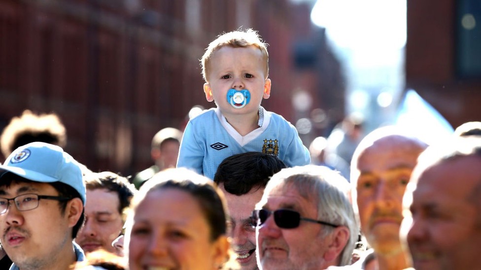 BOY BLUE : Fans of all ages turned out to celebrate with the Champions