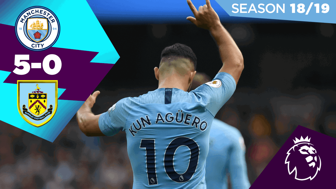 City 5-0 Burnley: Full match replay 2018/19