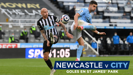 Newcastle v City: ¡Goles en St James' Park!
