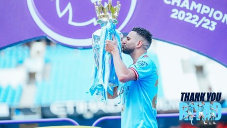 Galeria: A carreira de Mahrez no City em fotos