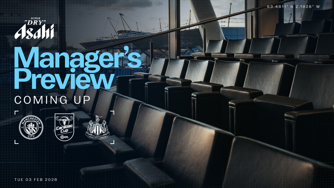 Coming soon: Pep Guardiola’s City v Newcastle Carabao Cup press conference