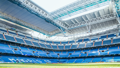 AWAY DAY: Estadio Bernabeu awaits...