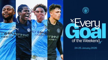 Watch: All the goals from City’s weekend