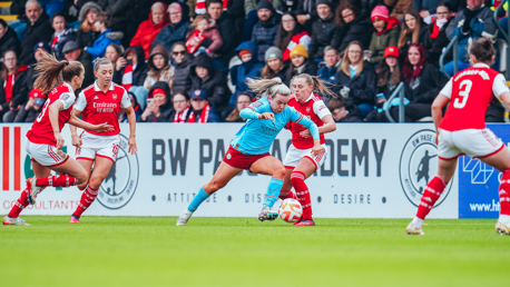City suffer first WSL defeat since September to Arsenal