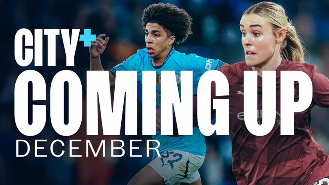 Coming up this December on CITY+ 